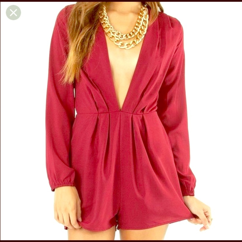 Melina Romper | Playsuit | Deep V